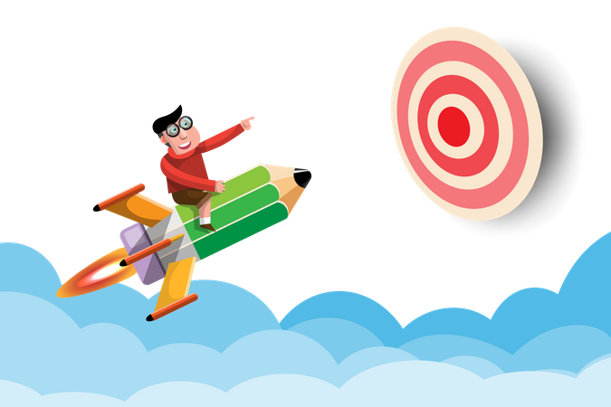 Business Target  Illustration