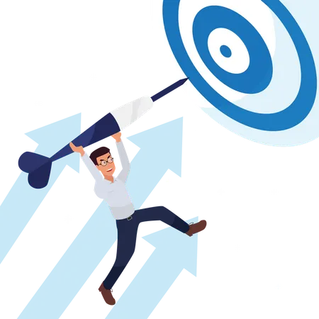 Business target  Illustration