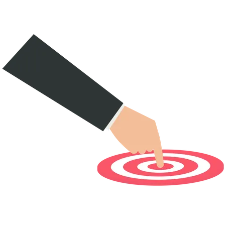 Business Target  Illustration