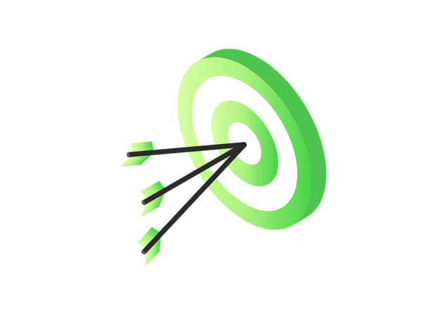 Business Target  Illustration
