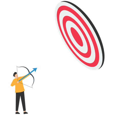 Business target  Illustration