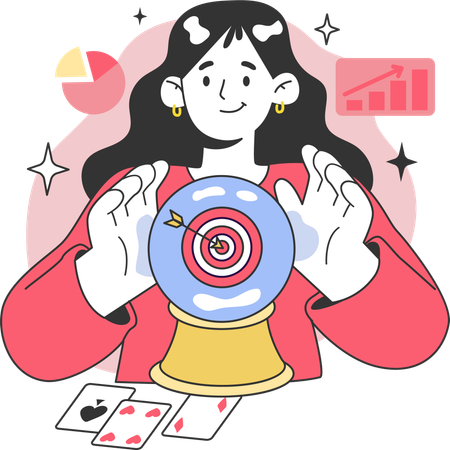 Business Target  Illustration
