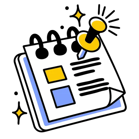 Business task list  Illustration
