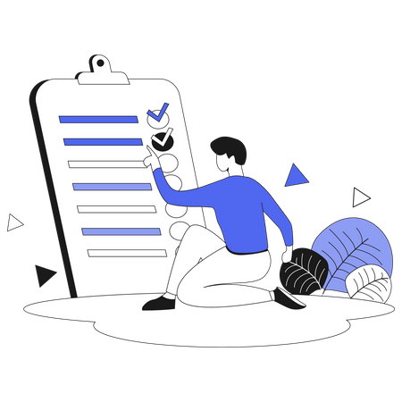 Business Task Management  Illustration