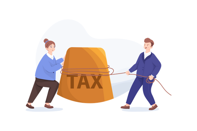 Business Taxation Illustration