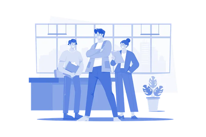 Business team  Illustration