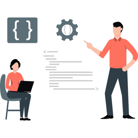 Geschäftsteams arbeiten zusammen  Illustration