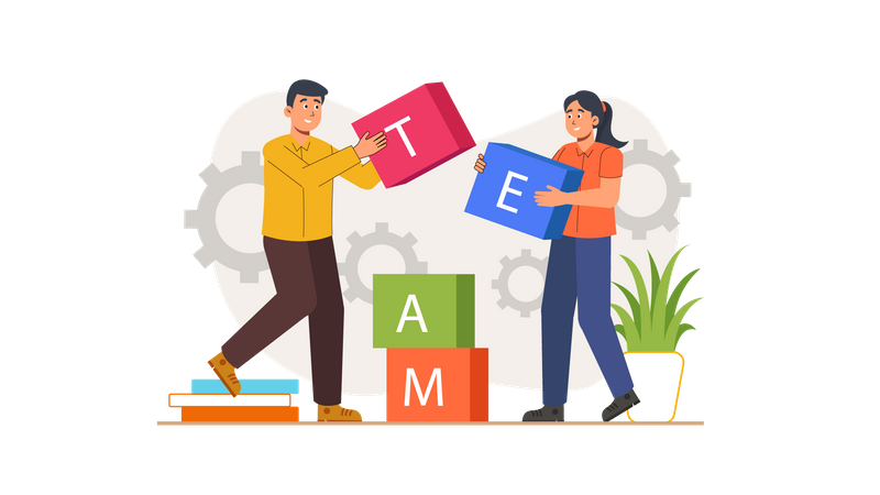 Business Team  Illustration