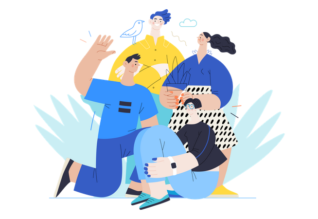 Business team  Illustration