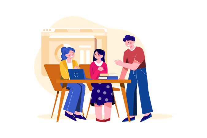 Business team  Illustration