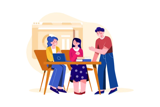 Business team  Illustration