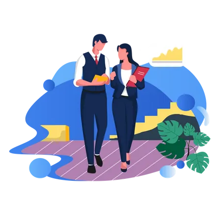 Business Team  Illustration