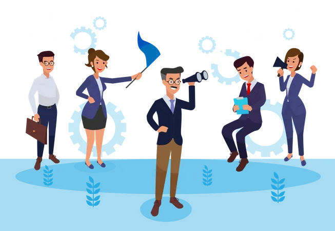 Business team  Illustration