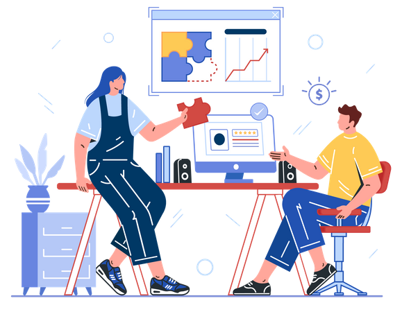 Business team  Illustration