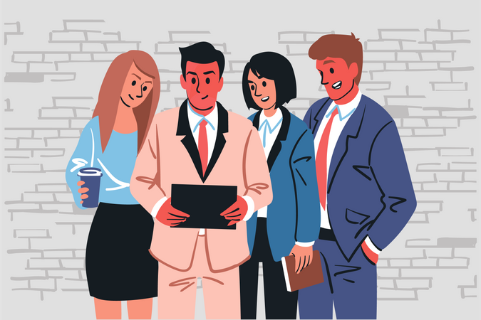 Business team  Illustration