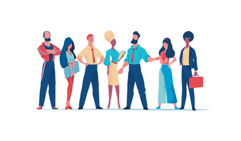 Business team  Illustration