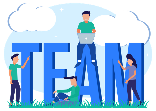 Business team  Illustration