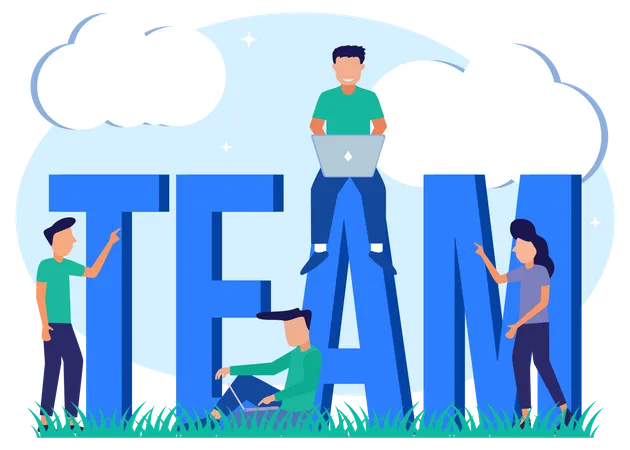 Business team  Illustration