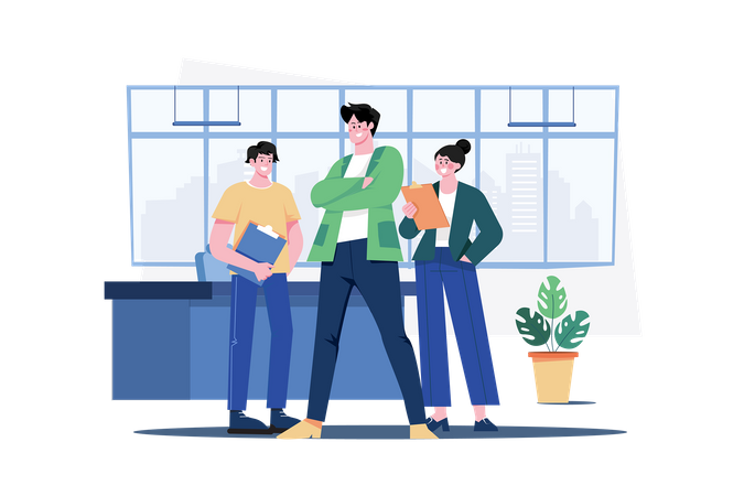 Business team  Illustration