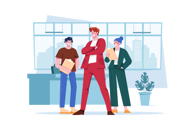 Business team  Illustration