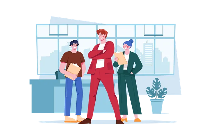 Business team  Illustration