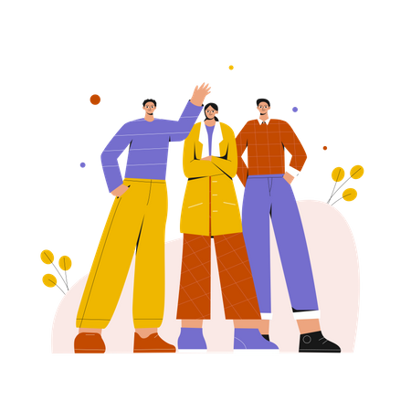 Business Team  Illustration