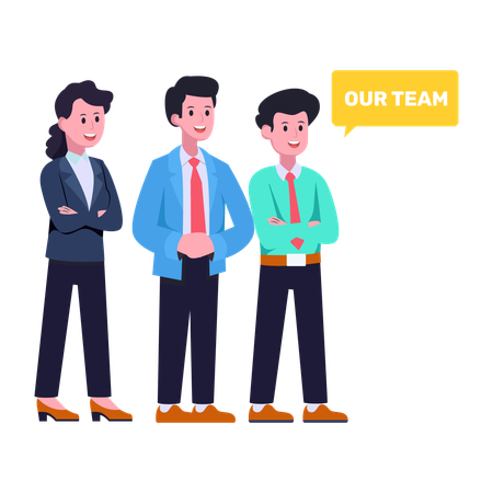 Business Team  Illustration