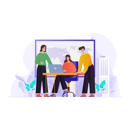 Business team  Illustration