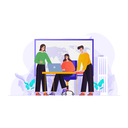 Business team  Illustration