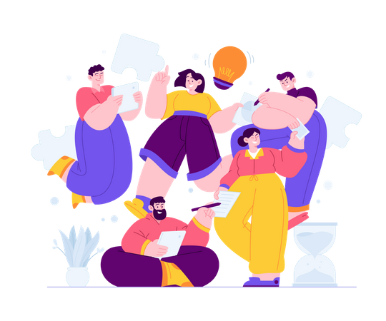 Business team  Illustration