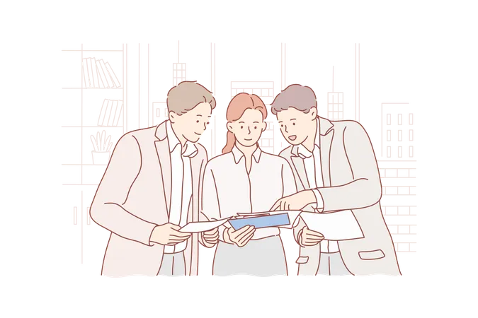 Business team  Illustration