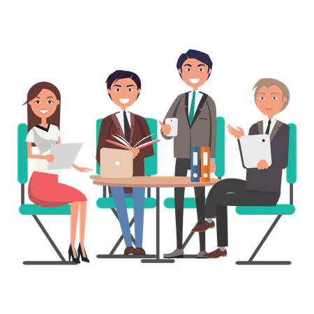 Business team  Illustration