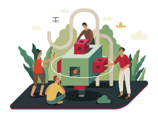 Business team  Illustration