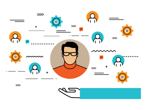 Business Team  Illustration