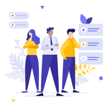 Business team  Illustration