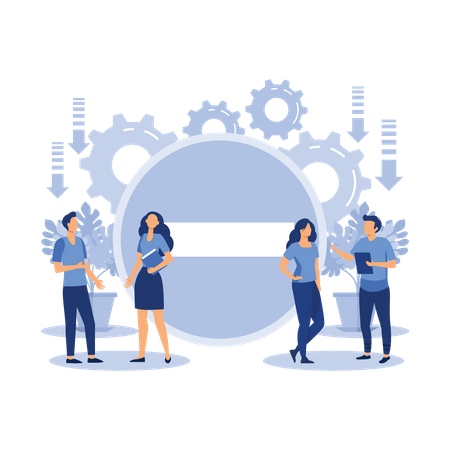 Business team  Illustration