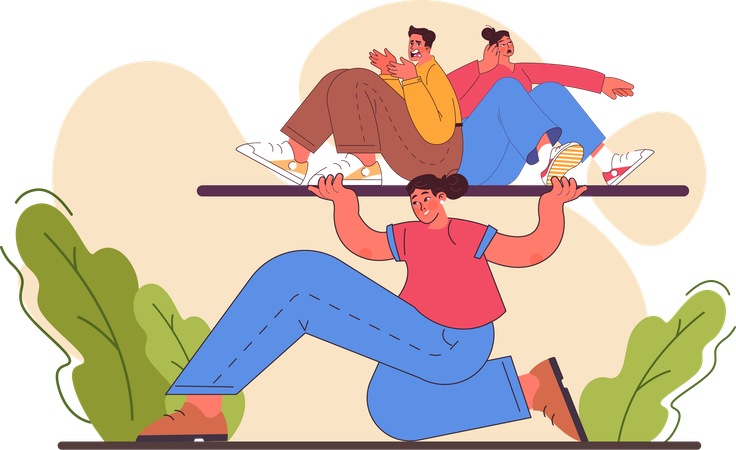 Business Team  イラスト