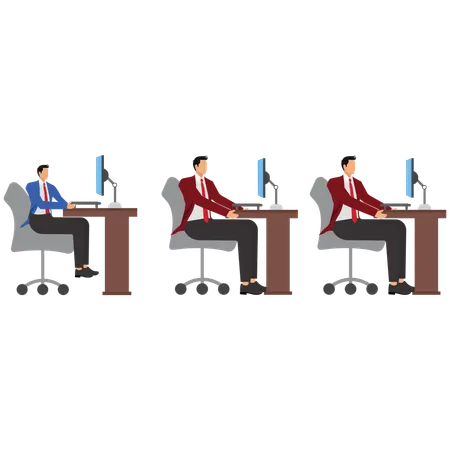 Business Team working together  Illustration