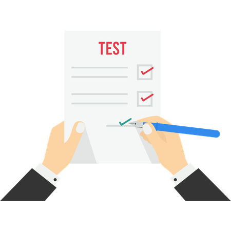 Business test  Illustration