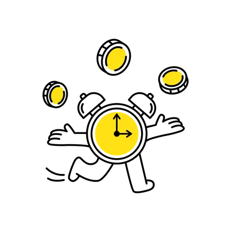 Business time  Illustration