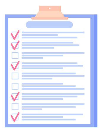Business to do list  イラスト