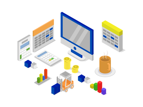Business tools  Illustration