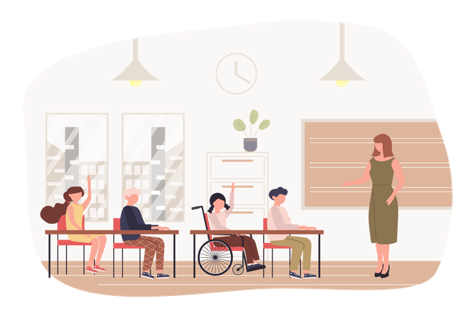 Business training  Illustration