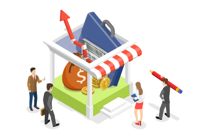 3 D Isometric Flat Vector Conceptual Illustration Of Business Transparency Anti Corruption Strategy Illustration