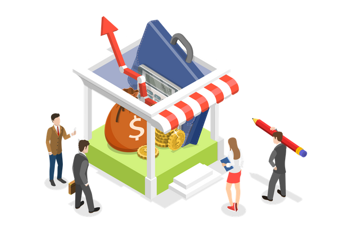 Business Transparency  Illustration
