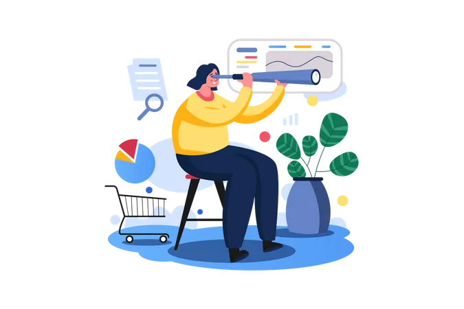 Business Trend  Illustration