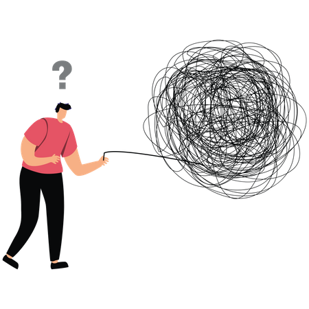 Business trouble  Illustration