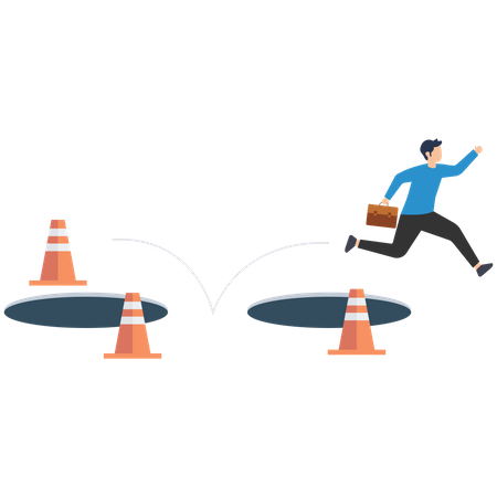 Business trouble  Illustration