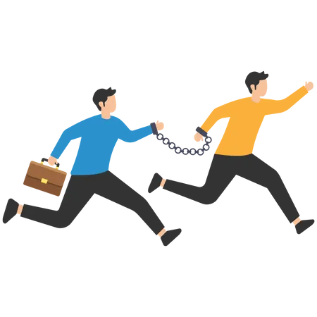 Business trusted partnership  Illustration