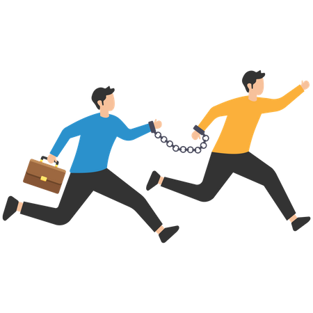 Business trusted partnership  Illustration